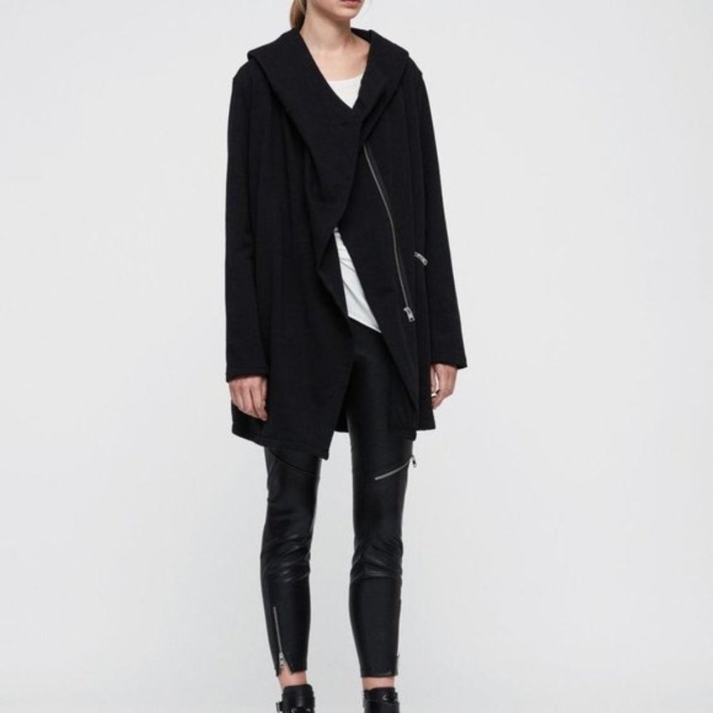 All Saints Navarre Asymmetric Jacket NWOT Sz M